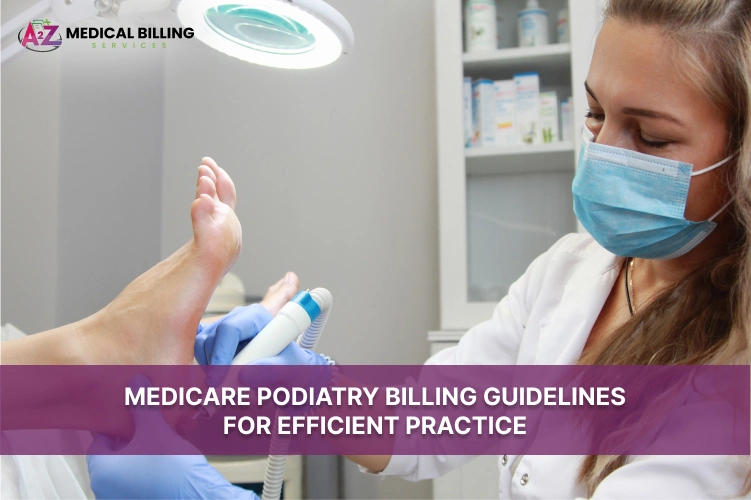 medicare podiatry billing guidelines