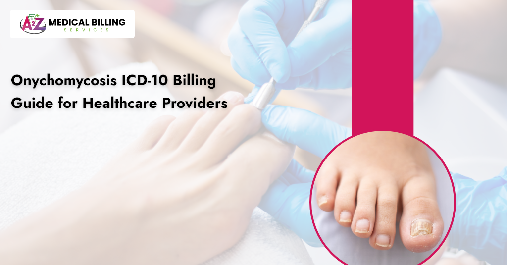ICD-10 code for confirmed onychomycosis (B35.1)