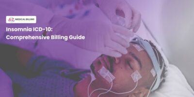 Patient undergoing polysomnography sleep study for insomnia diagnosis and ICD-10 billing documentation