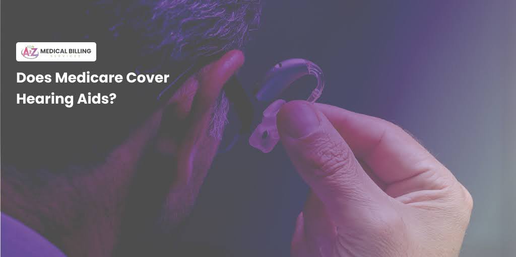 Person placing a hearing aid behind the ear illustrating Medicare hearing aid coverage discussion