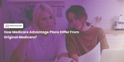 Healthcare providers reviewing Medicare Advantage vs Original Medicare billing differences including prior authorization, claims, and reimbursement rules
