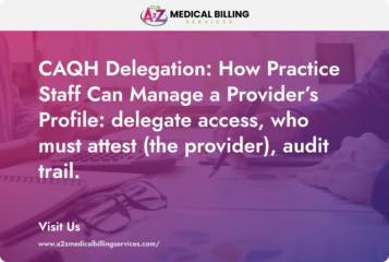 CAQH Delegation Practice Staff Manage Provider Profile